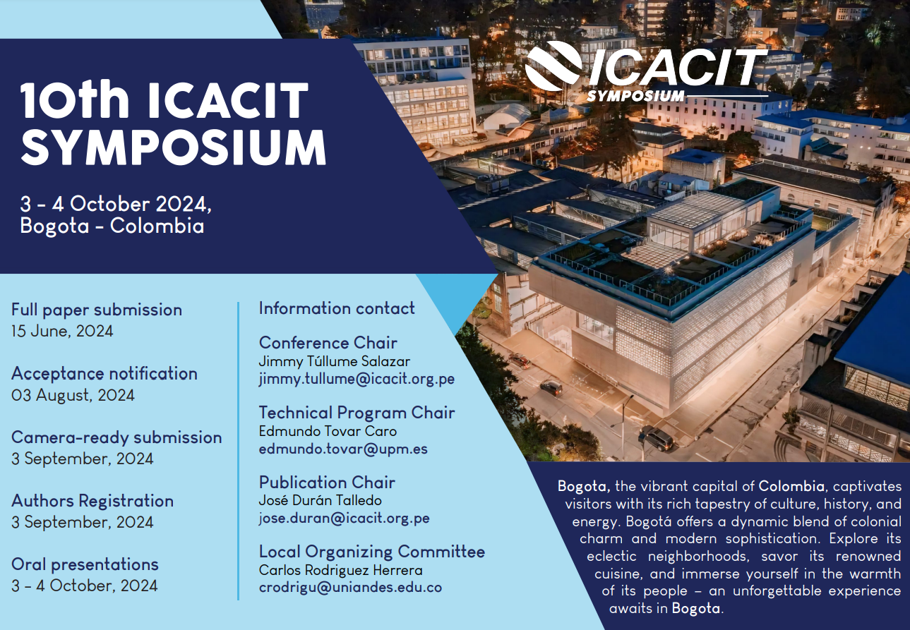 Icacit symposium call for papers